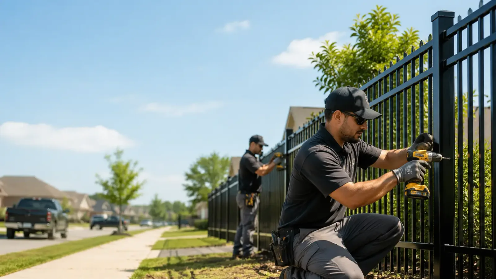Metal Fence Installation in Flensburg, MN